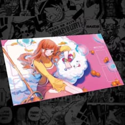 Hot One Piece Tcg Play Mat DIY Non-Slip Rubber Mat Anime Card Game Battlefield Desk Pad Kids Toy Gift Collection