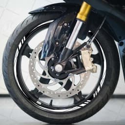 12 "13 "14" 15 "16" 17 "18" inch Decoration Reflective Motorcycle Wheel Sticker Rim Hub Tape Decals For Ducati Suzuki KTM BMW