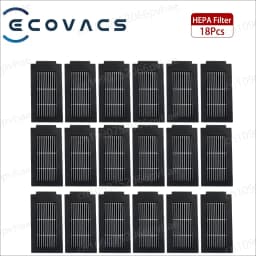 ECOVACS T50 PRO OMNI /T50 PRO  / T50 OMNI Robot Vacuum Spare Parts Main Side Brush Mop Cloths HEPA Filters Dust Bags Accessories