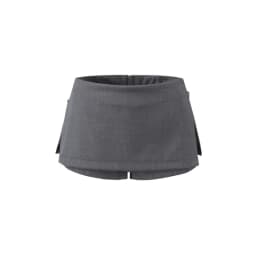 Women RA High Waist Side Zips The Two-way Mini Skirt Shorts