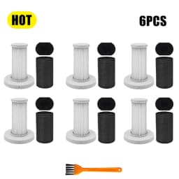 For Deerma DX700 DX700S DX700 Pro Vacuum Cleaner HEPA Filter Replacement Cleaning Brush Deep Filtration Accessories