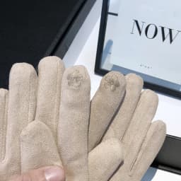 Women's Winter Gloves with Fleece Lining, Warm, Windproof, Cold-Resistant, Plush Decoration, Touchscreen Compatible, Suitable Fo