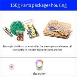 CIRMECH Intelligent Magnetic Levitation Push Type Magnetic Levitation DIY Kit DC12V 2A New Style Suspension Magnetic