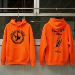 Camp Half Blood Hoodie Fall Winter Essential Half Camp Game Men Women Orange Pullovers Poseidon of Son Halloween Sweatshirt Tops
