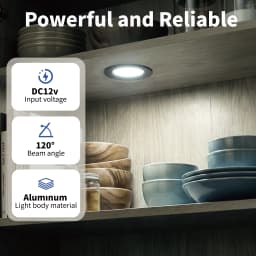 Mini LED Down Light Round Simple Ultra Slim Dimmable Recessed Ceiling 3W Spotlight Cabinet Showcase Boat Indoor Lighting 1Driver