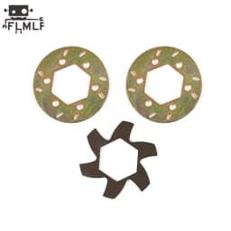 Remote Control Car CNC Metal Brakes Pad or Brake Disc Set for 1/5 Scale HPI ROFUN BAHA ROVAN KM BAJA 5B 5T 5SC SS RC Truck Parts