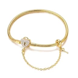 2026 Valentine New 925 Silver Pink Bow Full Diamond Bracelet Original 17-20CM Fit DIY Charm Women Birthday Jewelry Gifts