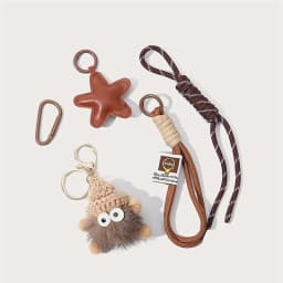 Unisex Bag Pendant Small Coal Ball Camera Bag Pendant Decoration Pendant Decoration For Girls Cute Fashion Funny Simple Pendant