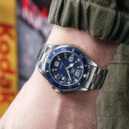 Classic Men's Quartz Watch High Quality Luxury Round Business Sport Wristwatch Relogio Stainless Steel Date Clock (Without Box)