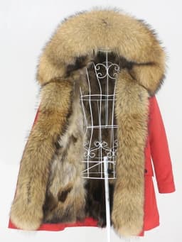 OFTBUY Winter Jacket Women Long Parka Real Fox Fur Coat Natural Raccoon Fur Collar Hood Thick Warm Streetwear Parkas New