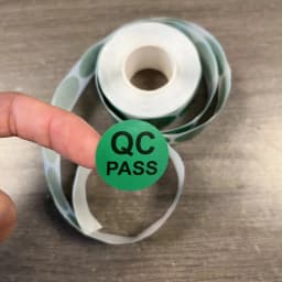 500Pcs QC PASS Adhesive Labels Factory QC Sticker QC Quality Inspection Sticker 1inch Round Seal Stickers Business Supplies