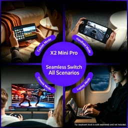 ONEXPLAYER X2 Mini Pro 3 in 1 Game Handheld AMD Ryzen AI Max+388 8.8 " Win11 Portable Gaming PC Tablet Laptop Pocket Mini Gaming