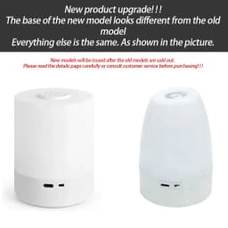 Touch Night Light Bedroom Table Lamp 3 Modes Dimming Rechargeable Night Lamp Ambient Light Soft Light Bedside Lamp For Kids Gift