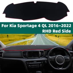 For Kia Sportage 2016~2020 Car Center Console Dashboard Cover Trim Kit Sunshade Anti-UV Carpet Non-slip Mat Interior Accessories