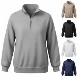 Men's Retro Crew Neck Loose Pullover Sweatshirt Casual Loose Classic Comfortable Top. Mens Sweatshirt with Pocket
