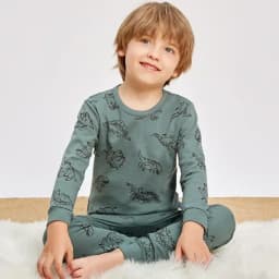 Boys Pajamas Sets 2 to 3 4 5 6 7 8 9 10 11 12 13 Years Cotton Soft Long Sleeve Toddler Boy Pijamas Set Blue Astronaut Pyjamas