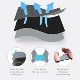 Adjustable Soft Headgear Strap for AirFit F30 Full Face CPAP Mask Replacement Headgear Magnetic Clip for Comfortable Secure Fit