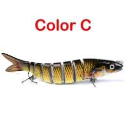1PCS Multi Jointed Swimbait 13.5cm 19g Sinking Wobbler Fishing Lure Artificial Hard Bait Crankbait Bass Pike Fishing Tackle