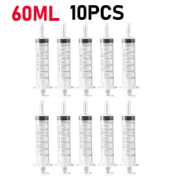 60/100ml Plastic Bulk Needle-Free Disposable Syringes Syringes Without Needle Syringe Glue Pet Feeding Needle Kitchen Tools