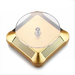 Solar Display Rack Bracelet Necklace Jewelry Display Props Rotating Table Solar Power Turntable Designed For Displaying Watches