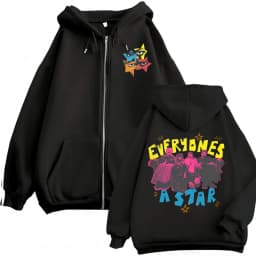 5 Seconds of Summer Everyone's A Star World Tour Zip Up Hoodies Men Women Harajuku Hip Hop Gothic Jacket Sweatshirt Hoodie Coats