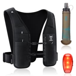 UTOBEST UTR113 Reflective Running Hydration Vest Adjustable Phone Holder Hydration Pack for Training Cycling Hiking
