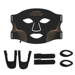 Red Light Therapy 7 Colors Photon Face LED Mask Silicone LED Mask for Anti-Aging Wrinkles Skin Rejuvenation Beauty Mask
