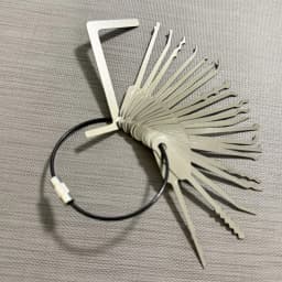 22 in 1 Universal Lock Key Set For PadLock Repairing Tools Locksmith Training Tools
