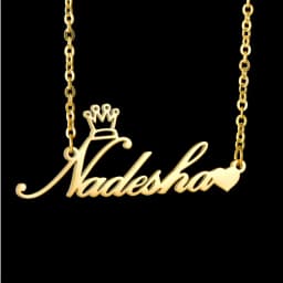 Personalized Customization of Name Pendant Necklace with Different Fonts and Styles for Perfect Party and Holiday Gifts Family