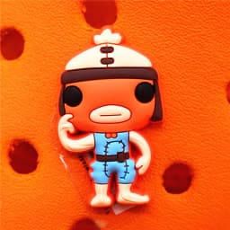 Original 1pcs Game Characters PVC Shoe Charms Accessories Decorations Cute Funny Animal Mask Designer Buckle Kids Gift