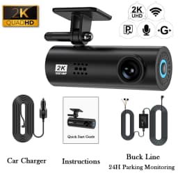 Dashcam for Car Black Box Driving Video Recorders 4K/2K WiFi Mini Front Camera Dash Cam 24H Parking Monitor Car Recording Camera