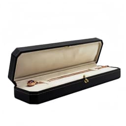 Customizable LOGO Vintage Octagonal Gold Text Storage Box Ring Earnail Bracelet Jewelry Packaging Case Collection Storage Box