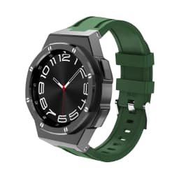 Modification Kit Case For Samsung Galaxy Watch6 Classic 47mm 43mm Stainles Steel Metal Strap Bracelet Galaxy6Classic Rubber Band