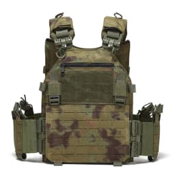 Multi Functional Quick Release Vest Laser Cutting MOLLE Hunting Vest Waterproof and Wear-Resistant Outdoor Training Vest