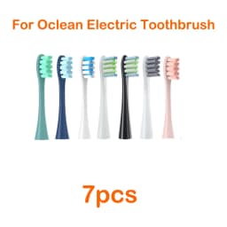 For Oclean Flow/X/ X PRO/ Z1/ F1/ One/ Air 2 /SE Replacement Heads Brush Heads Soft DuPont Sonic Toothbrush Vacuum Bristle