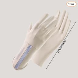 Sunscreen Stretch Women Anti UV Mid-long Breathable Glove For Spring Summer Thin Gloves