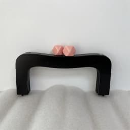 22X10 Cm Black Candy Wooden Bag Purse Frame Wood Clip Bags Handle DIY Handmade Sewing Brackets Handles for Making Handbag