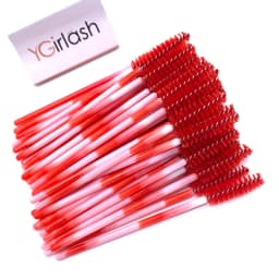 50/10 PCS/Pack Disposable Eyelash Swab Mini Individual Lash Applicators Mascara Brush Eyelashes Extension For Maquillaje Makeup