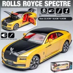 1:24 Rolls-Royce Shining Alloy Model Toy Vehicle, Best Collection for Vehicle Enthusiasts, Christmas/Birthday Gifts