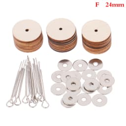 10 Sets Wood Joints Connectors For Handmade Teddy Bear Craft Children Kids Toy DIY Scrapbooking Manual Handicraft Accessory