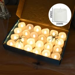 24pcs-1pcs Flameless Led Candle Lights 2 Types Electonic Candle Light DIY Wedding Christmas Halloween Party Festival Decoration