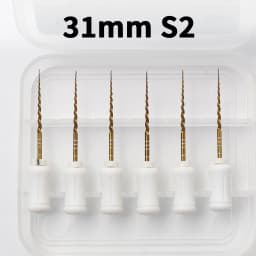 Dental Tools Gold Flexible Files Hand Endo Rotary Files Golden Endodontic Files 21/25mm NITI Endo Titanium Instrument Dentistry