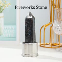 1pc Natural Crystal Column with Base for Water Bottle Replacement Crystal Rose Quartz Energy Amethyst Tower Decoration
