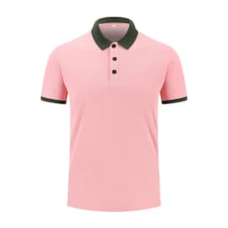 Flip Collar Short Sleeved Contrasting Collar Quick Drying Polo Shirt Printed Logo Embroidered Men's Sportswear Customization