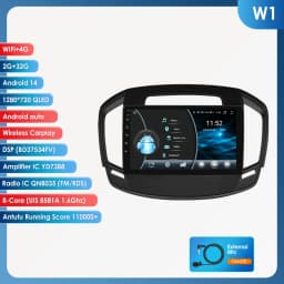 Hizpo 2 DIN Android 13 Car Radio For Buick Regal For Opel Insignia 2014 - 2017 Multimedia Stereo Screen Carplay 7862 AutoRadio