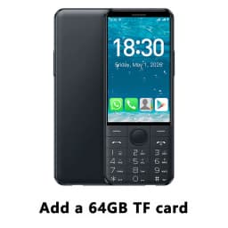 DOOV F27 Touch Keyboard Phone 3.58 Inch Android14 4GB+64GB 2120mAh Google Play BT Hebrew Add 64GB Card Smartphone TYPE-C Eadset