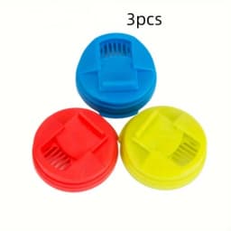 3/6pcs Beverage Can Cover Reusable Plastic Soda Cola Sealing Lids Standard Size Leakproof Can Protectors Drinkware Accessories