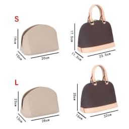 High-quality Felt Felt Insert Bag Bag Support Storage Purse Liner Organization Portable Internal Bag for For LV Alma BB