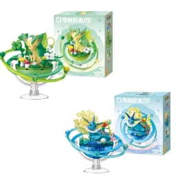 Keeppley Pokémon Series Building Blocks Bulbasaur Blastoise Venusaur Charmander Assembled Model Toys Ornaments Gifts