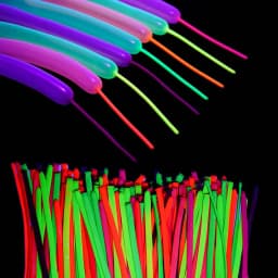 Neon Party Tableware Tablecloths Cups Plates Banner Napkins Straws Balloons Neon Glow Birthday Party Decoration Supplies